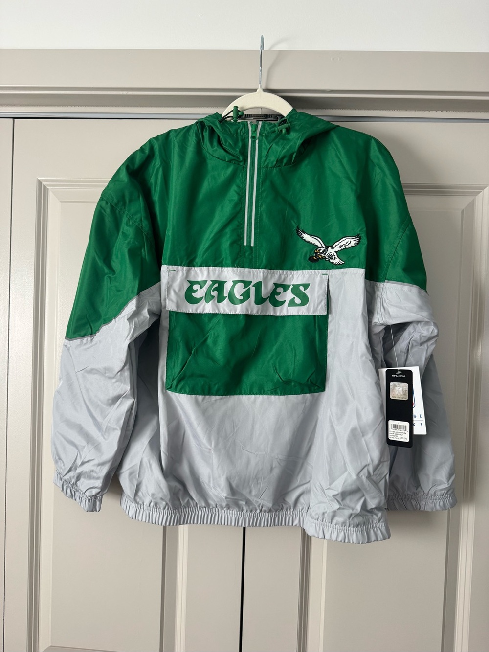 NWT Philadelphia Eagles Windbreaker Jacket